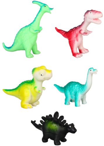 Крошка Я Набор резиновых игрушек для ванны «Динозаврики»