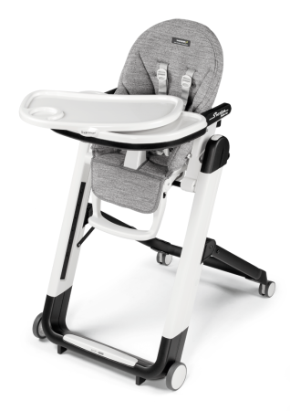 Peg-Perego Стульчик для кормления Siesta Follow Me / цвет Wonder Grey серый