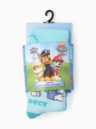 (м) Колготки PAW PATROL"Эверест"мятный (р.86-92)