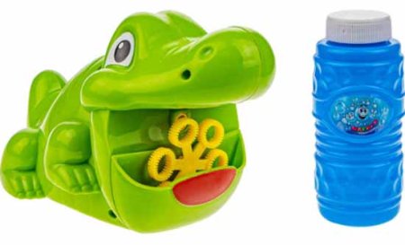1Toy Игрушка для пускания мыльных пузырей "Крокодил", 118 мл
