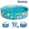 Bestway Бассейн Подводный мир с жестким бортом 55028 / цвет прозрачный