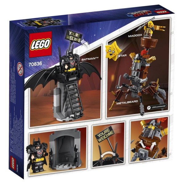 Lego Movie 2: Боевой Бэтмен и Железная борода