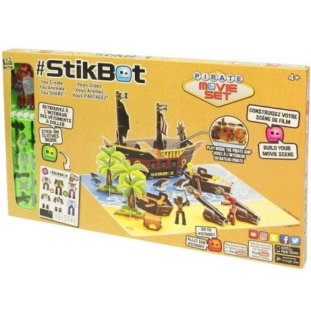 Игрушка Stikbot. Набор Пиратский корабль TST623P