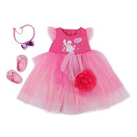 Zapf creation бальное платье deluxe ballroom для куклы baby born / цвет розовый