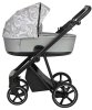 Roan Коляска 2 в 1 Sol Flowers / цвет Gray-black (серый-черный)