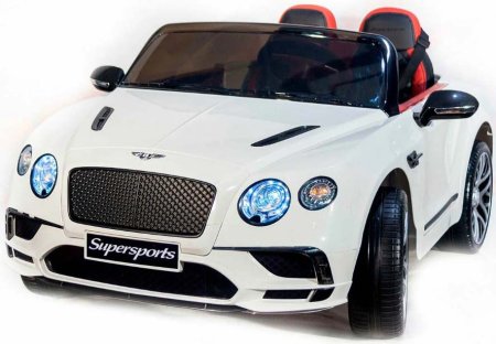 Toyland Электромобиль Bentley Continental / цвет белый