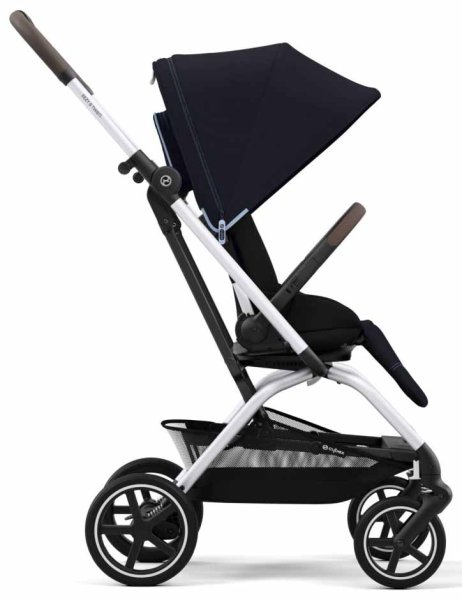 Cybex Прогулочная коляска с дождевиком и бампером Eezy S Twist+ 2 SLV / цвет Ocean Blue (синий)