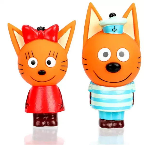 КАПИТОШКА Игрушка пластизоль для ванны "Три Кота", в кор.100шт