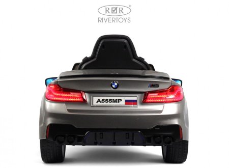 A555MP Электромобиль BMW M5 Competition (Серый глянец)