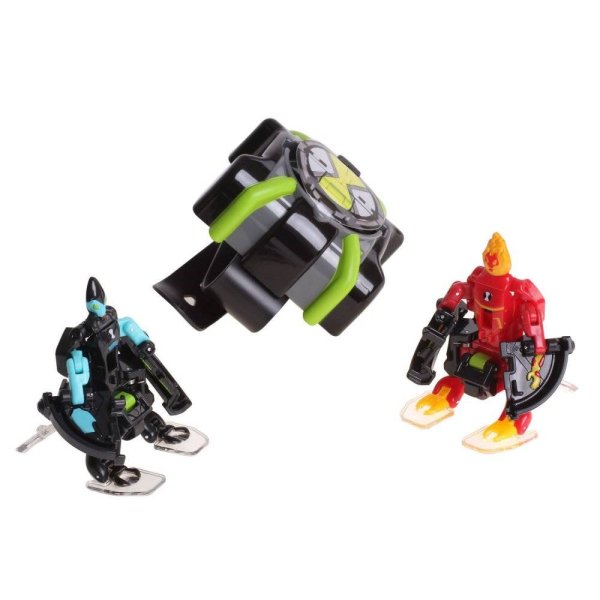 игрушка Ben 10 Игровой набор  "Человек-огонь и Молния"