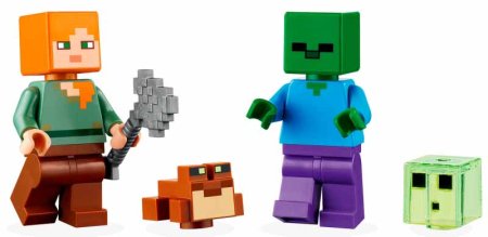 Lego Minecraft Конструктор "Болотное приключение"