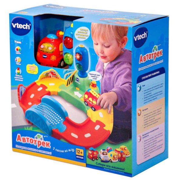 Vtech Автотрек с машинкой