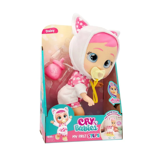 Край Бебис Игровой набор Дейзи Первые шаги интерактивная Cry Babies