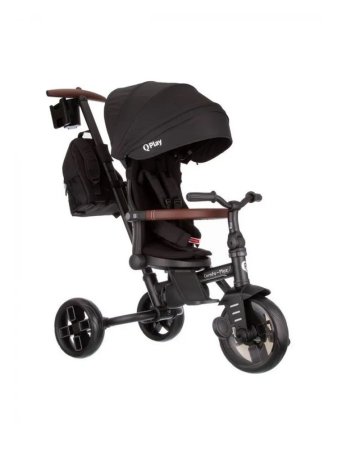 (м)Велосипед трехколесный Qplay Comfo Max Black (black)