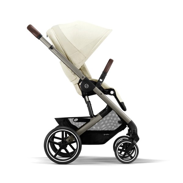 Cybex Прогулочная коляска Balios S Lux TPE с дождевиком / цвет Seashell Beige