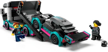 Lego City Конструктор "Гоночный автомобиль и автовоз"