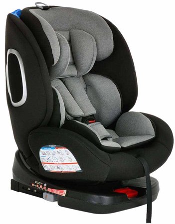 Pituso Автокресло Roys (0-36 кг) / цвет Black-Grey (черно-серый)