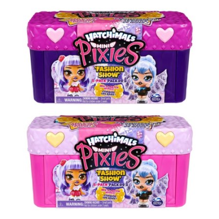 Hatchimals набор 8 фигурок Мини-Пикси, в чемоданчике