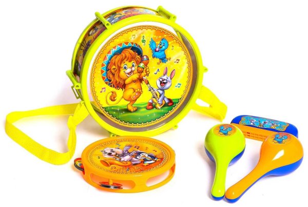 Zabiaka Набор музыкальных инструментов "Мультибэнд-2", 7 предметов