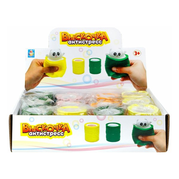 1Toy Жмяка "Выскочка. Панда"