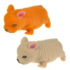 1Toy Игрушка-антистресс Крутой замес Супер Бульдог тянущийся / цвет оранжевый, серый