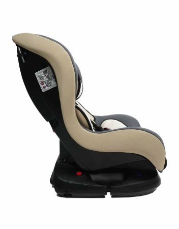 Bambini Moretti Детское автомобильное кресло BM-303 / группа 0+/I, Lux, цвет / серый-бежевый