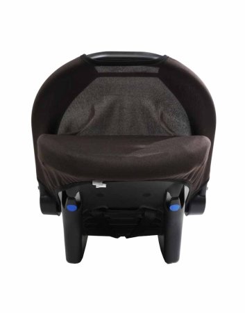 Bambini Moretti Детское автомобильное кресло BM-322 / группа 0+, Lux / цвет коричневый-бежевый