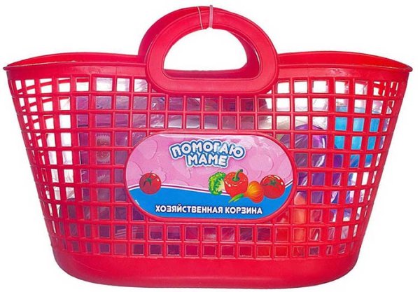 ABtoys Набор "Корзина с продуктами", 14 предметов
