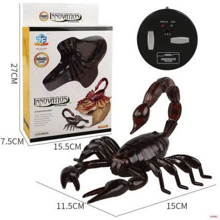 Junfa Toys Интерактивная игрушка Скорпион / цвет коричневый