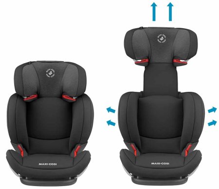 Maxi-Cosi Автокресло RodiFix Air Protect (15-36 кг) / цвет Authen Black (черный)