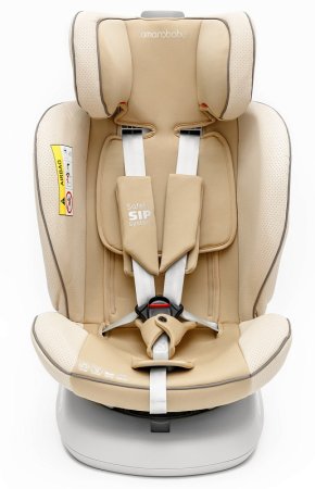 Amarobaby Автокресло Champion Isofix (0-36 кг) / цвет бежевый