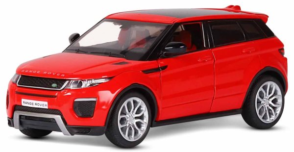 Автопанорама Инерционная металлическая машинка Range Rover Evoque HSE / цвет красный
