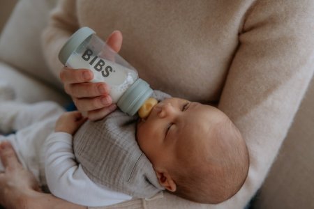 BIBS Бутылочка для кормления  Baby Bottle Complete Set - Sage 110 ml