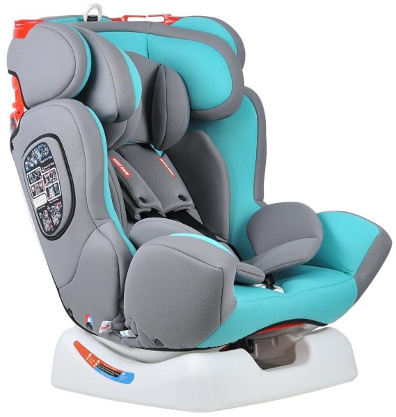 Farfello Автокресло детское Х30 / цвет серо-мятный