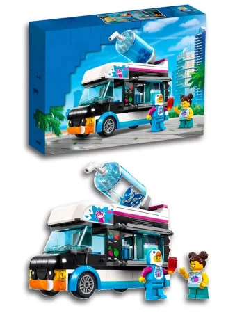 Конструктор LEGO CITY "Фургон для шейков «Пингвин»"