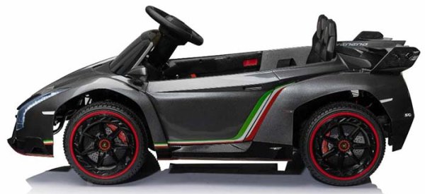 Toyland Электромобиль Lamborghini Veneno ХМХ 615В / цвет серебро