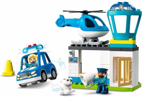 Lego Duplo Конструктор "Полицейский участок и вертолёт"