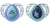 Tommee Tippee Пустышка силиконовая Night Time Peste/Pisica, 6-18 месяцев, 2 штуки