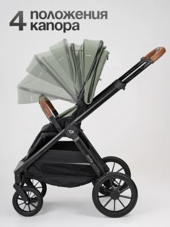 (Т) Коляска 2в1 Bambini Moretti Prime  (Olive)