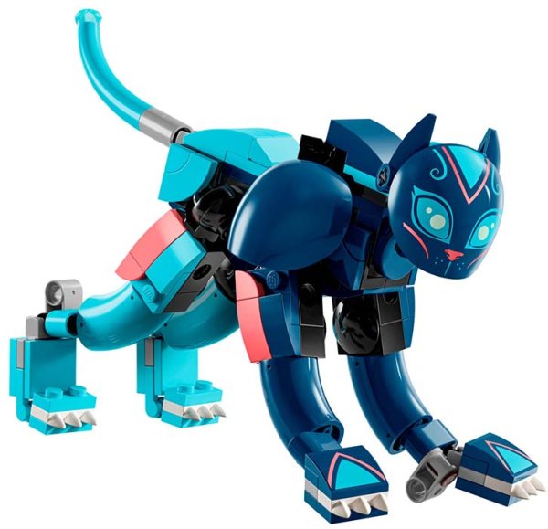 Lego Конструктор DreamZzz "Кошачий мотоцикл Зои"