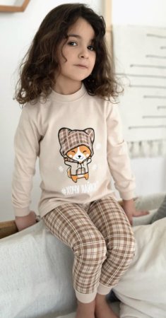 Мелонс Пижама Лиса / цвет коричневый