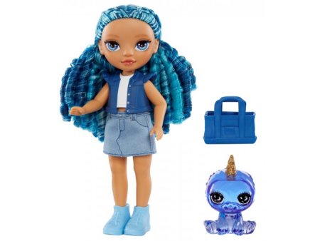  Рейнбоу Хай Кукла Littles Сапфир 15 см голубая с аксессуарами RAINBOW HIGH