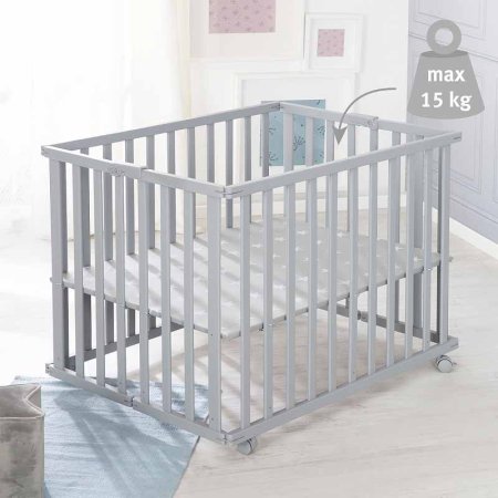 Roba Манеж складной Foldable playpen / цвет серый