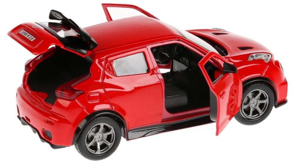 Технопарк Металлическая модель «Nissan Juke-R 2.0» / цвет красный
