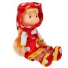 Игрушка мягкая Маша и Медведь маша 22 см, озвуч, в пак. МУЛЬТИ-ПУЛЬТИ в кор.24шт