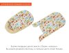 Бортик детский Гнездышко Polini kids Жирафы, желтый