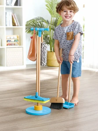 Детский игровой набор для уборки (на подставке), 6 элементов 