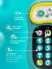Интерактивная игрушка телефон Ушастик-Лапочка alilo P3. Цвет: бирюзовый.