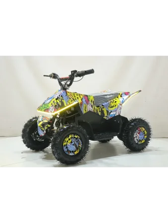 Квадроцикл ATV-2E 36V1000W  (Граффити желтый (Graffiti 12))