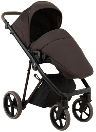 ROAN Коляска 2 в1 Sol Luxury короб+прогул (Turkish Coffe/Bronze/руч.Capp/к.Capp)